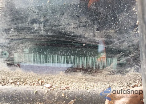 2006 Pontiac Grand Prix Gxp z USA, uszkodzony, nr VIN 2G2WC55C061151035